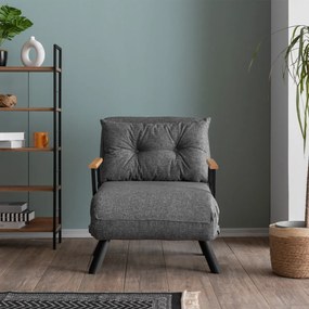 Fotel Sando Single Light Grey