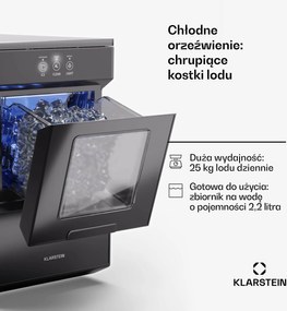 Klarstein Ice Galet Kostkarka do lodu