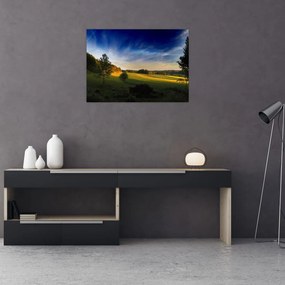 Obraz - Górska łąka (70x50 cm)