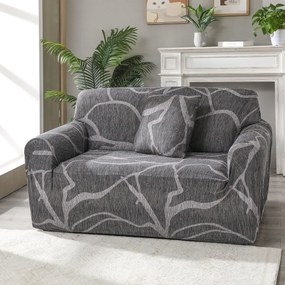 4Home Pokrowiec elastyczny na fotel 2-osobowy Slate, 145 - 185 cm, 145 - 185 cm