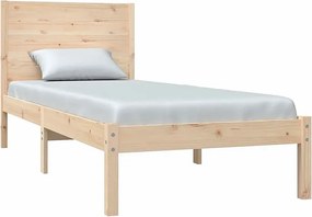 Łóżko pojedyncze sosny z naturalnej 90x200 R3-M21