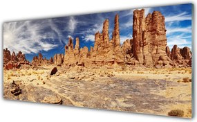 Szkło do Kuchni na Ścianę Bezkres Piaszczystej Pustyni