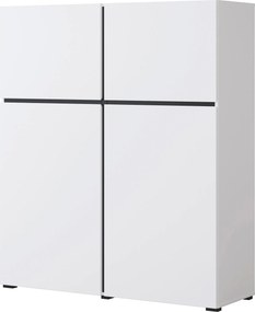 Komoda INCROCIO 119 cm do Salonu Sypialni Biały