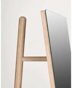 Lustro stojące z drewnianą ramą 45x160 cm Keisy – Kave Home