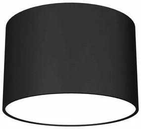Lampa sufitowa, czarna, pojedyncza DIXIE Black 1xGX53