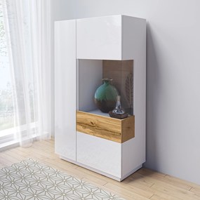 Komoda SILVANA 80 cm do Salonu Sypialni Biały