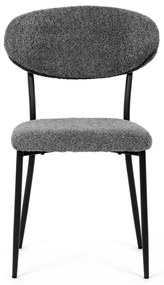 Zestaw krzeseł do jadalni CT-W1021 GREY2, 4 szt.