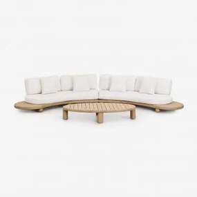 Zestaw Do Salonu Jerome Acacia Wood Jasny Akacjowy Brąz - Sklum