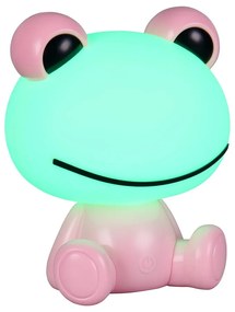 Różowa lampa dziecięca LED Hopper – Trio