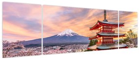 Obraz - Fudżi, Japonia (170x50 cm)