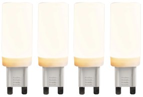 Zestaw 4 żarówek LED G9 3-stopniowo ściemnialnych 4,5W 500 lm 2700K