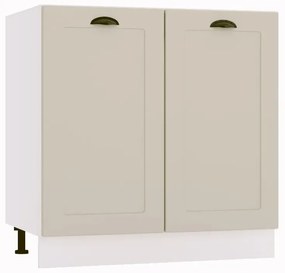 Szafka pod zlew 80 ADELE D80ZL P/L beżowy mat STOLKAR