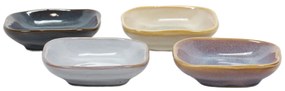 Zestaw miseczek na przekąski w różnych kolorach, 4 szt.