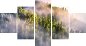Obraz górskiego krajobrazu (125x70 cm)