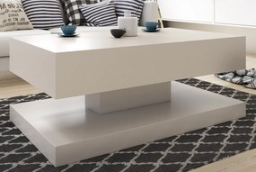 Prostokątny stolik kawowy Gemin 100x60, kaszmir