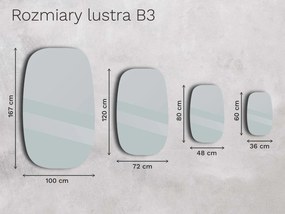 Lustro w ramie B3 36×60