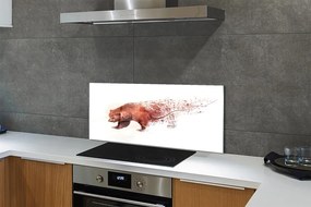 Panel nad Blat Kuchenny Sylwetka Niedźwiedzia