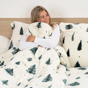 4Home Pościel mikroflanela Serene Forest, 160 x 200 cm, 70 x 80 cm