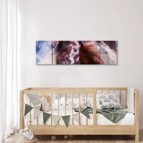 Obraz - Fioletowy marmur N⁰3 (170x50 cm)