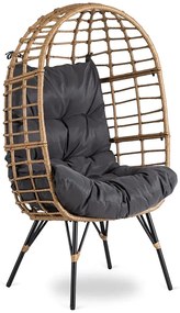 Nowoczesny rattanowy fotel ogrodowy Z2-T46