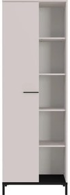 Kremowy regał 64x190x34 cm Rovigo – Germania