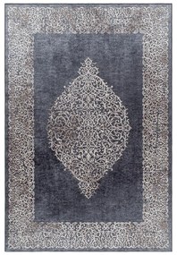 Antracytowy dywan odpowiedni do prania 80x150 cm Fiesta – Ayyildiz Carpets