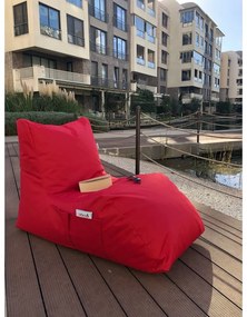 Czerwony ogrodowy worek do siedzenia Daybed – Floriane Garden