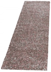 Dywan shaggy Enjoy rose multikolor 80 cm x 250 cm