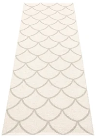 Kremowy chodnik odpowiedni na zewnątrz 70x225 cm Kotte Linen – Pappelina