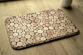 Dywanik pod prysznic Dywanik pod prysznic drewniane kłody