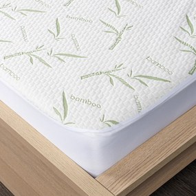 4Home Bamboo wodoodporny ochraniacz  na materac z lamówką, 160 x 200 cm