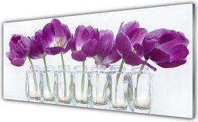 Panel Szklany Rozkwitająca Natura w Kwiatach