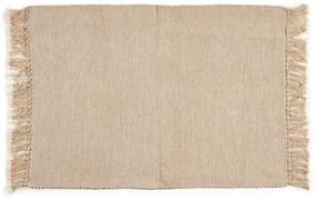 Dywan z frędzlami, 100% bawełny, 180 x 120 cm