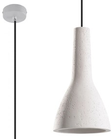 Loftowa lampa wisząca z betonu 3X E831 R3-B96