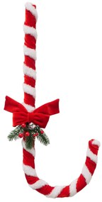 Duża miękka laska świąteczna VELVY, 58 cm