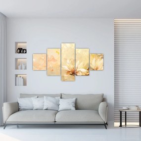 Obraz - Kwiaty (125x70 cm)