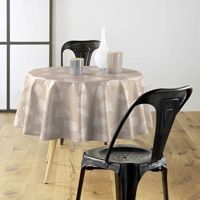 Obrus zmywalny ø 160 cm Feuillys – douceur d'intérieur