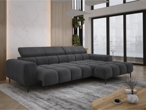 Narożnik PLAZA S Prawostronny z elektryczną regulacją siedziska w tkaninie EDEN 21 WERSAL