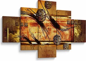 Obraz abstrakcji (125x70 cm)
