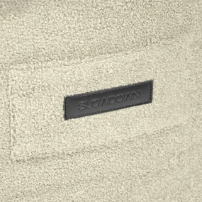 Kremowy dziecięcy worek do siedzenia z materiału bouclé Snug 130 Bear – SLOWDOWN