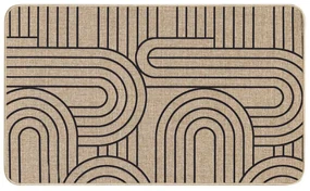 Tkany dywan podłogowy ze wzorem, 45 x 75 cm, MODUL