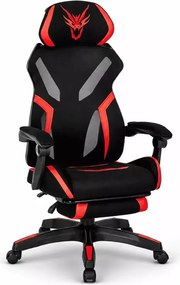 Gamingowy fotel obrotowy Naster z mechanizmem multiblock