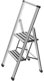 Aluminiowa drabina, 2-stopniowa, WENKO
