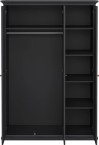 Trzydrzwiowa szafa Paris 3 kolor szary