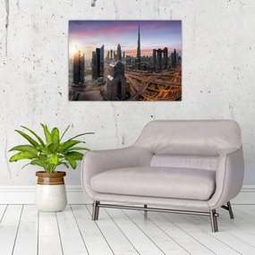 Obraz - Panorama Dubaju (70x50 cm)