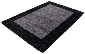 Dywan shaggy Life szaro-antracytowy 160 cm x 230 cm