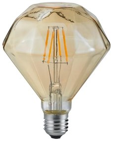 Żarówka LED z ciepłym światłem z gwintem E27, 4 W Diamant – Trio
