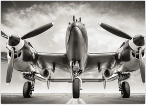 Obraz na szkle - Warbird (70x50 cm)