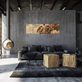 Obraz - Bee Meadow II. (170x50 cm)