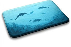 Dywanik łazienkowy Dywanik łazienkowy Delfiny